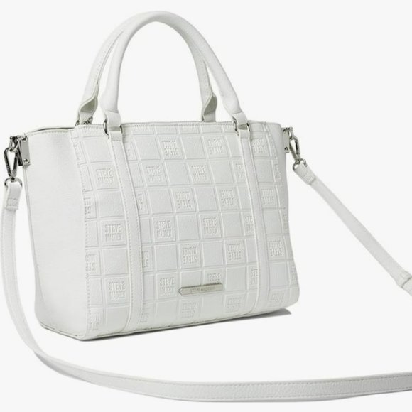 Steve Madden Merit Logo Satchel - Picture 2 of 11